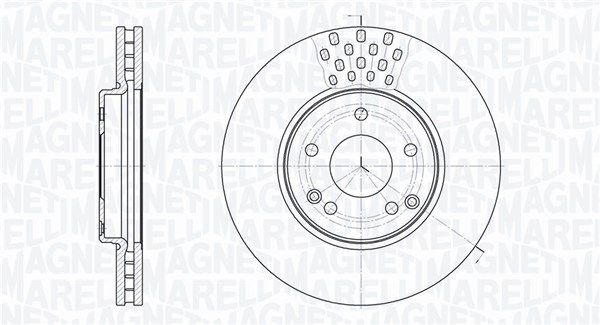 MAGNETI MARELLI Jarrulevy 361302040406